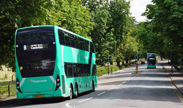 Stagecoach East Volvo B8L Alexander Dennis Enviro400XLB 13912 & 13906